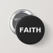 BUTTON met FAITH (Voorkant /achterkant)