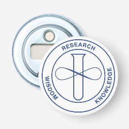 Button met flesopener - NOBCChE Blue Seal