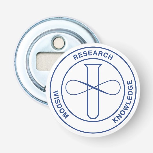 Button met flesopener - NOBCChE Blue Seal (Voorkant)