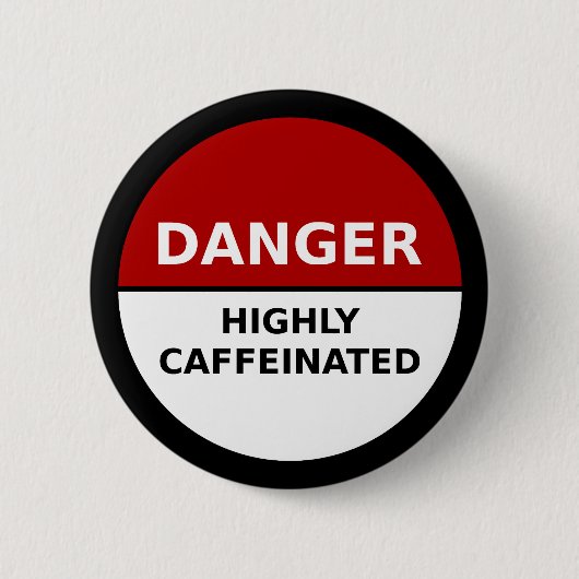 Button met hoge cafeïnezuurgraad (Voorkant)