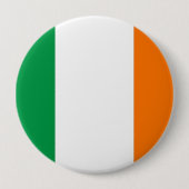 Button met Ierse vlag (Voorkant)
