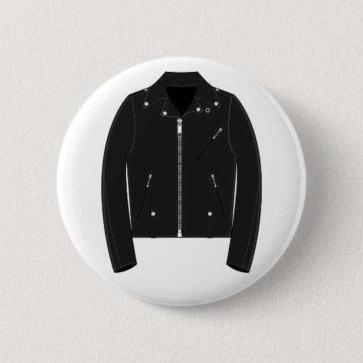 Button met lederen vesten (Voorkant)