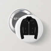 Button met lederen vesten (Voorkant /achterkant)