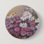 Button met madeliefjes (Voorkant)