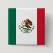 Button met Mexicaanse vlag (Voorkant)