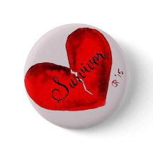 Button met ronde metalen overleving