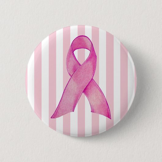 Button met roze lintafbijtmiddelen (Voorkant)