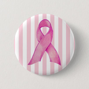 Button met roze lintafbijtmiddelen