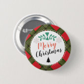 Button met speciale kerstcadeautjes (Voorkant /achterkant)