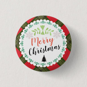 Button met speciale kerstcadeautjes