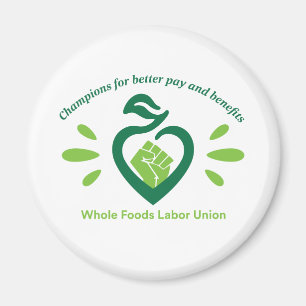 Button met tekst magneet