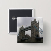 Button met Towerbrug over de rivier de Theems (Voorkant /achterkant)