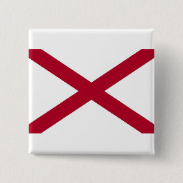 Button met vlag van Alabama