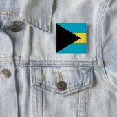 Button met vlag van Bahama's (In situ)