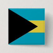Button met vlag van Bahama's (Voorkant)