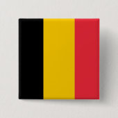 Button met vlag van België (Voorkant)