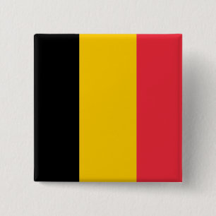 Button met vlag van België