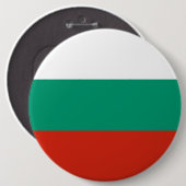 Button met vlag van Bulgarije (Voorkant /achterkant)
