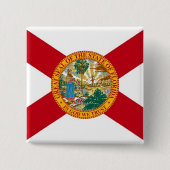 Button met vlag van Florida (Voorkant)