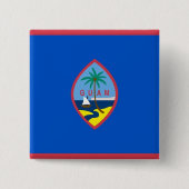 Button met vlag van Guam (Voorkant)