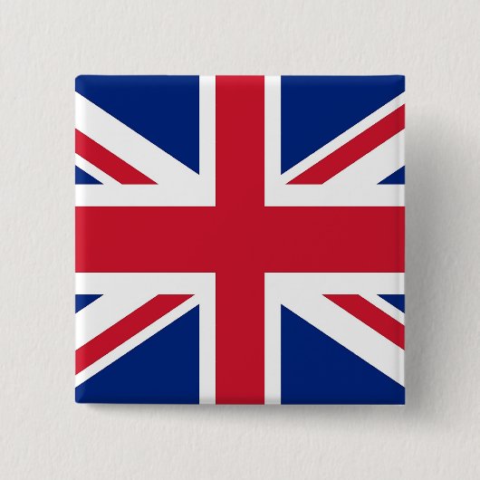 Button met vlag van het Verenigd Koninkrijk (Voorkant)