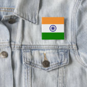 Button met vlag van India (In situ)