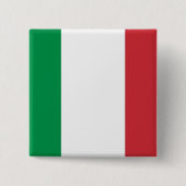 Button met vlag van Italië (Voorkant)