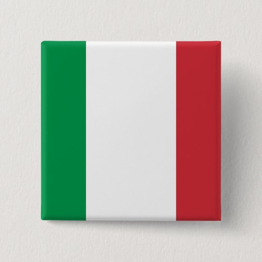 Button met vlag van Italië (Voorkant)