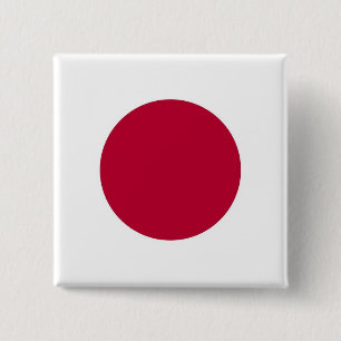 Button met vlag van Japan