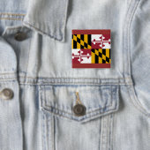 Button met vlag van Maryland (In situ)