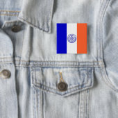 Button met vlag van New York (In situ)