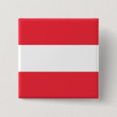 Button met vlag van Oostenrijk (Voorkant)