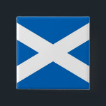 Button met vlag van Schotland<br><div class="desc">Button met vlag van Schotland - Verenigd Koninkrijk - Verenigd Koninkrijk</div>