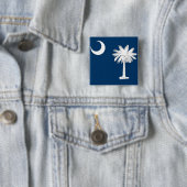 Button met vlag van South Carolina (In situ)