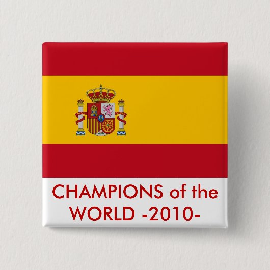 Button met vlag van Spanje (Voorkant)