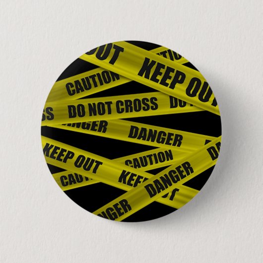 Button met waarschuwingstape (Voorkant)
