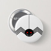 Button met zwarte spin (Voorkant /achterkant)