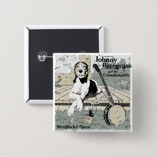 Button Mexicitucky Blues (Voorkant /achterkant)