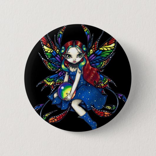 Button "Midnight Rainbow" (Voorkant)