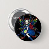 Button "Midnight Rainbow" (Voorkant /achterkant)