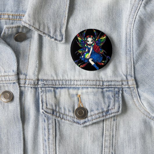 Button "Midnight Rainbow" (In situ)