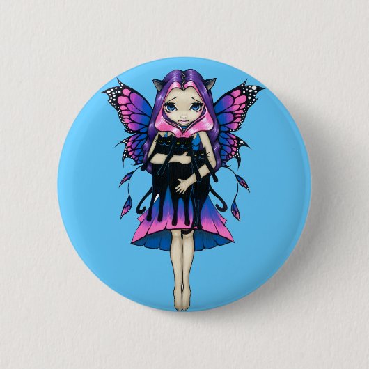 Button "Mijn drie Katten" (Voorkant)