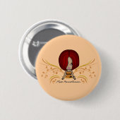 Button "Miss Anastasia" (Voorkant /achterkant)