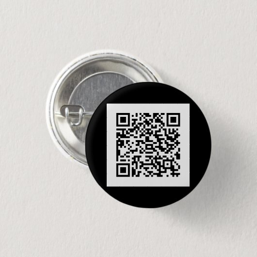 Button mit eigenem QR-code (Voorkant /achterkant)