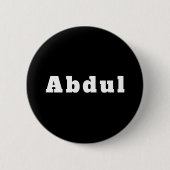 Button mit Namen Abdul (Voorkant)