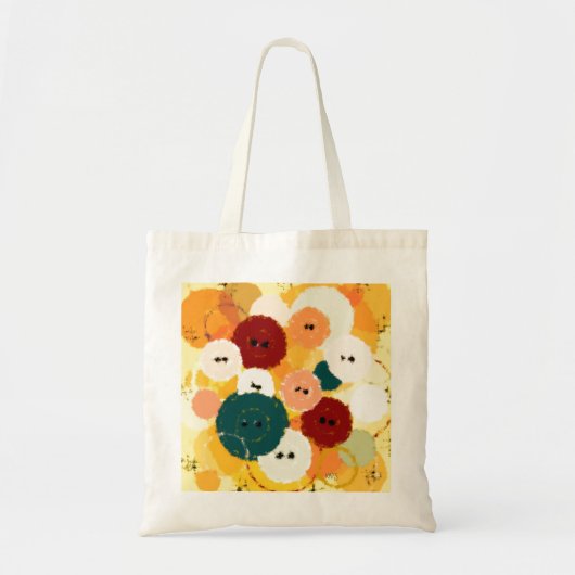 Button MK Tote Bag (Voorkant)