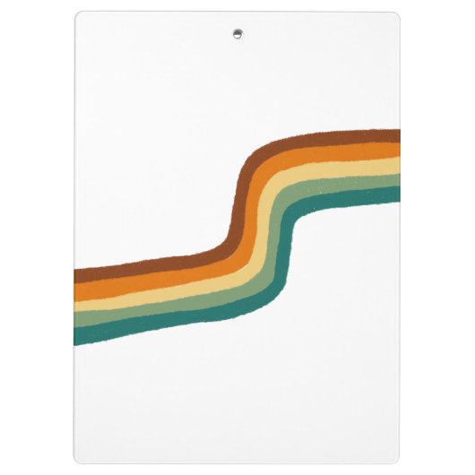 Button Mok zwart-wit en koekjesretro Klembord (Achterkant)