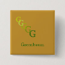 Button - Monogram met naam