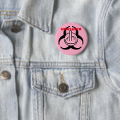 Button Monsanto Bio Hazard Flip (In situ)