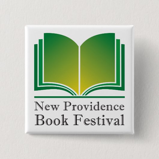 Button "New Providence Book Festival" (Voorkant)
